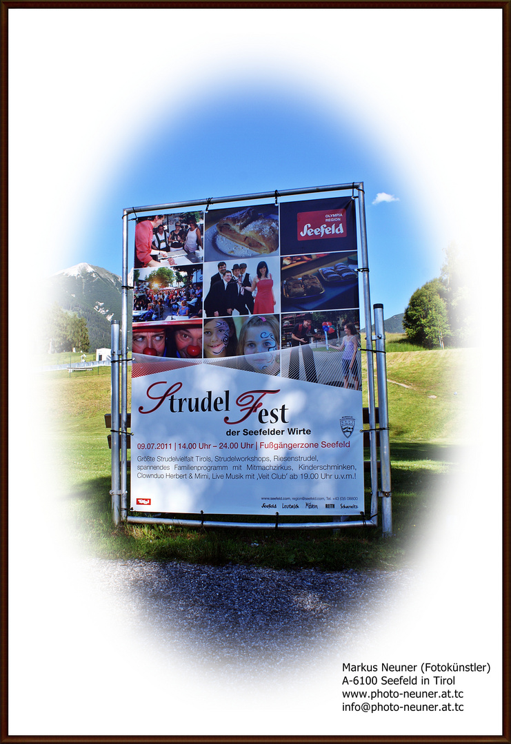 Strudelfest Plakat 2011