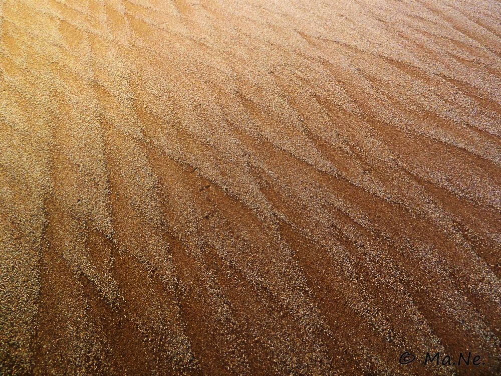 Struktur im Sand