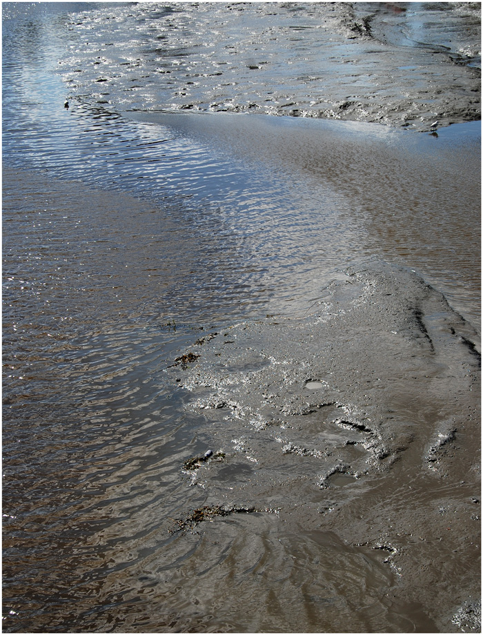 Struktur im Wattenmeer