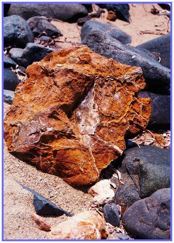 Strukturen am Strand