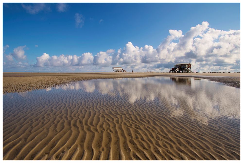 Strukturen am Strand