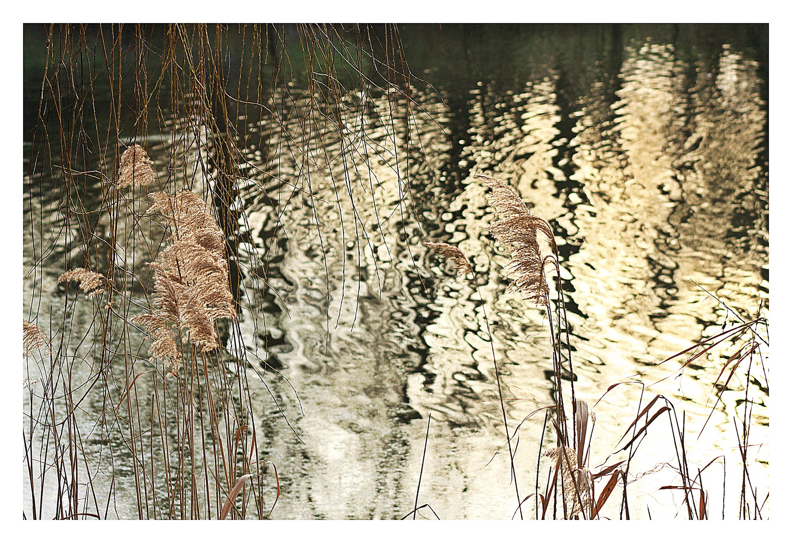 Strukturen auf dem Wasser