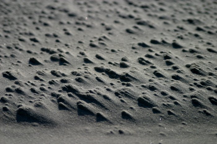 Strukturen im Sand - kurzlebig und doch ewig gleich