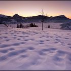 Strukturen im Schnee