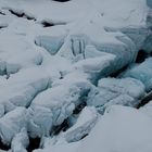 Strukturen und Formen am Wasserfall