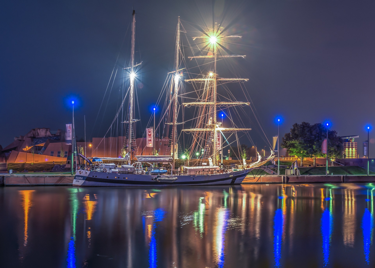 Sts "POGORIA" zu Gast im Neuen Hafen