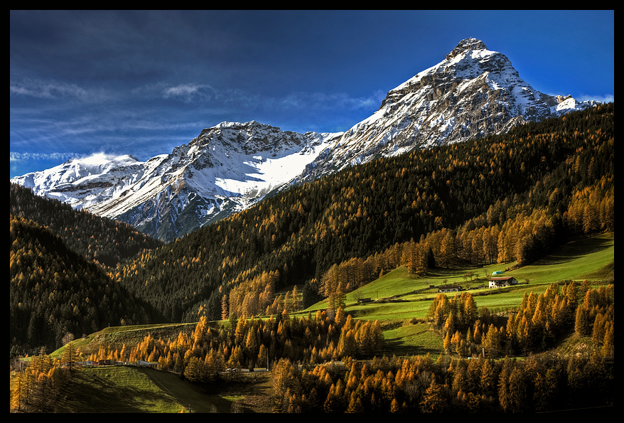 Stubaier Alpen im Fönsturm