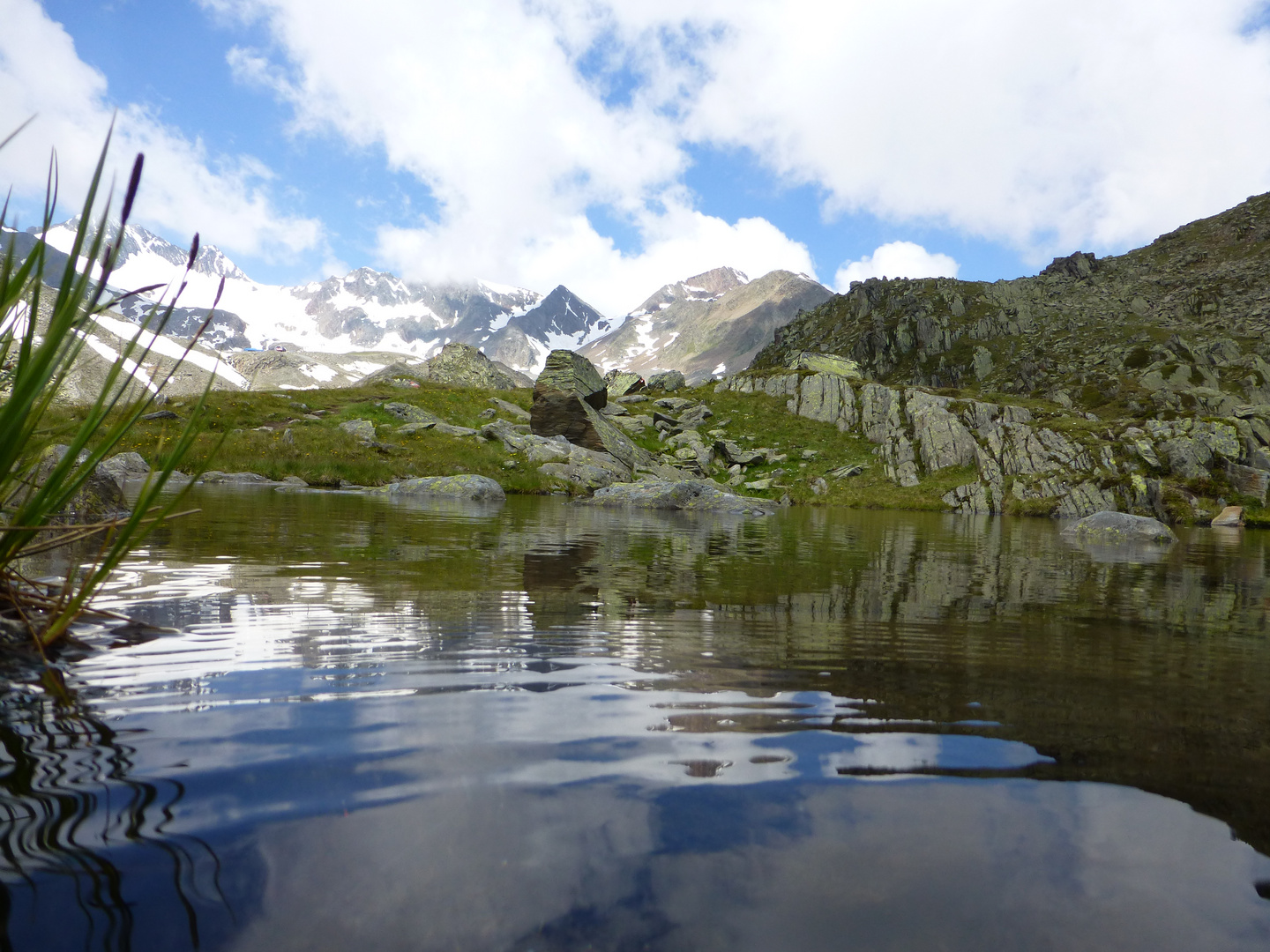 Stubaier Gletscher - Hinter der Dresdner Hütte