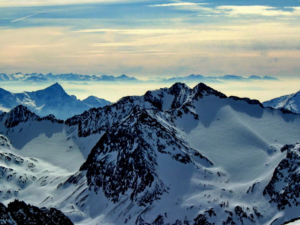 Stubaier Gletscher - Top on the rocks