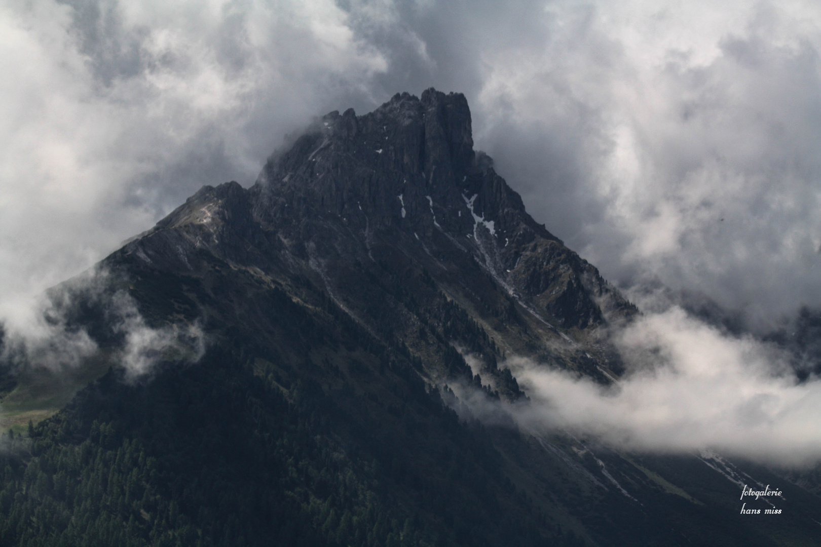 Stubaital - die Wolken lösen sich auf