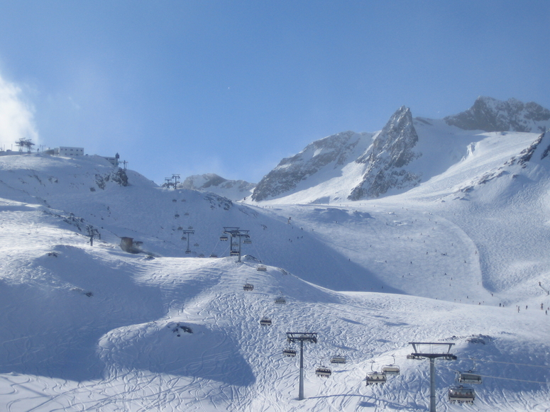 Stubaital im Winter(Östereich)