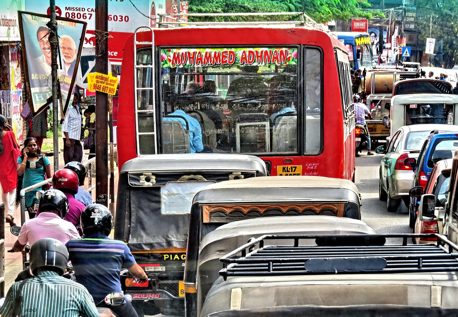 Stuck in Traffic Chaos