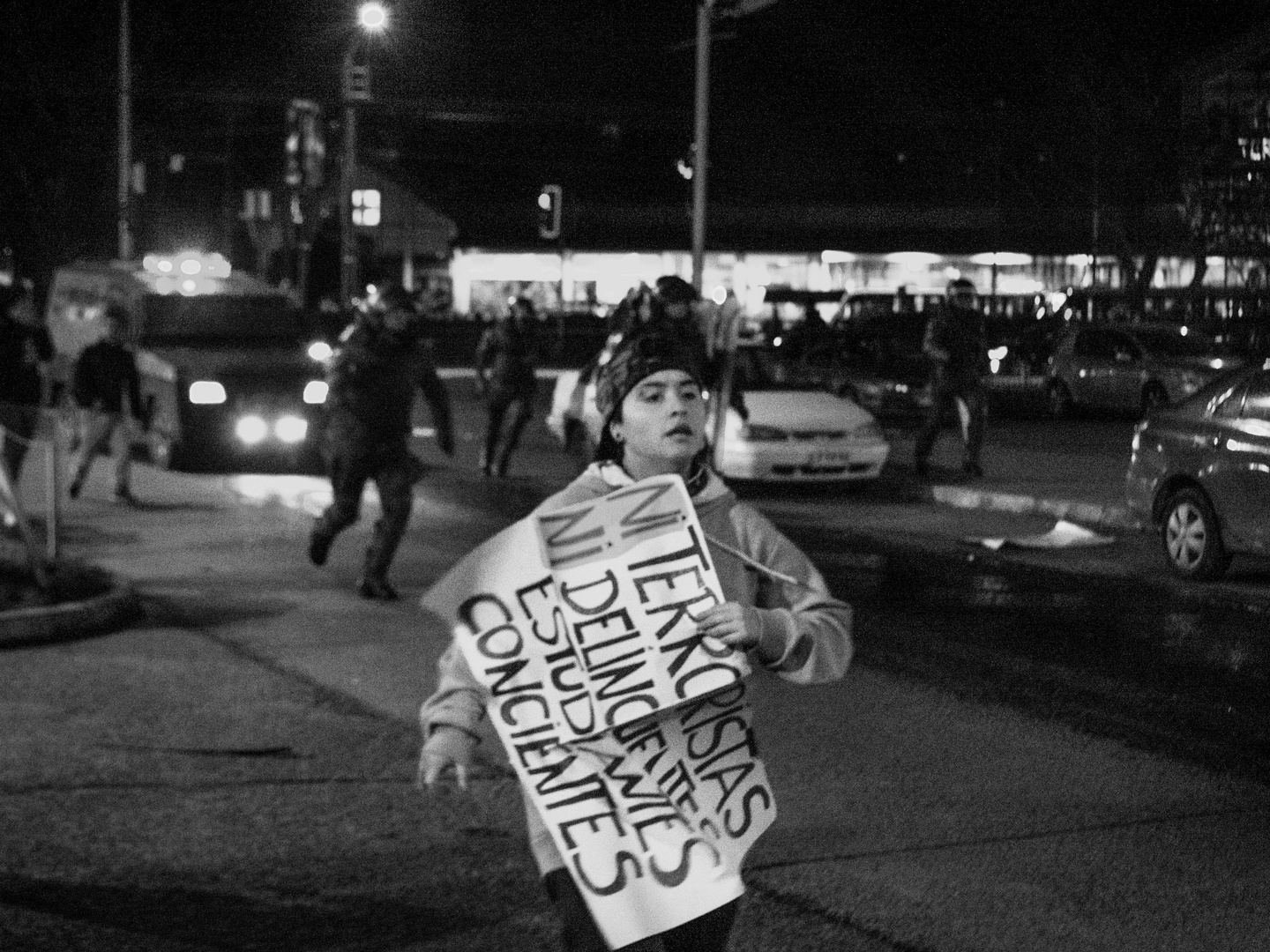 Student protest.