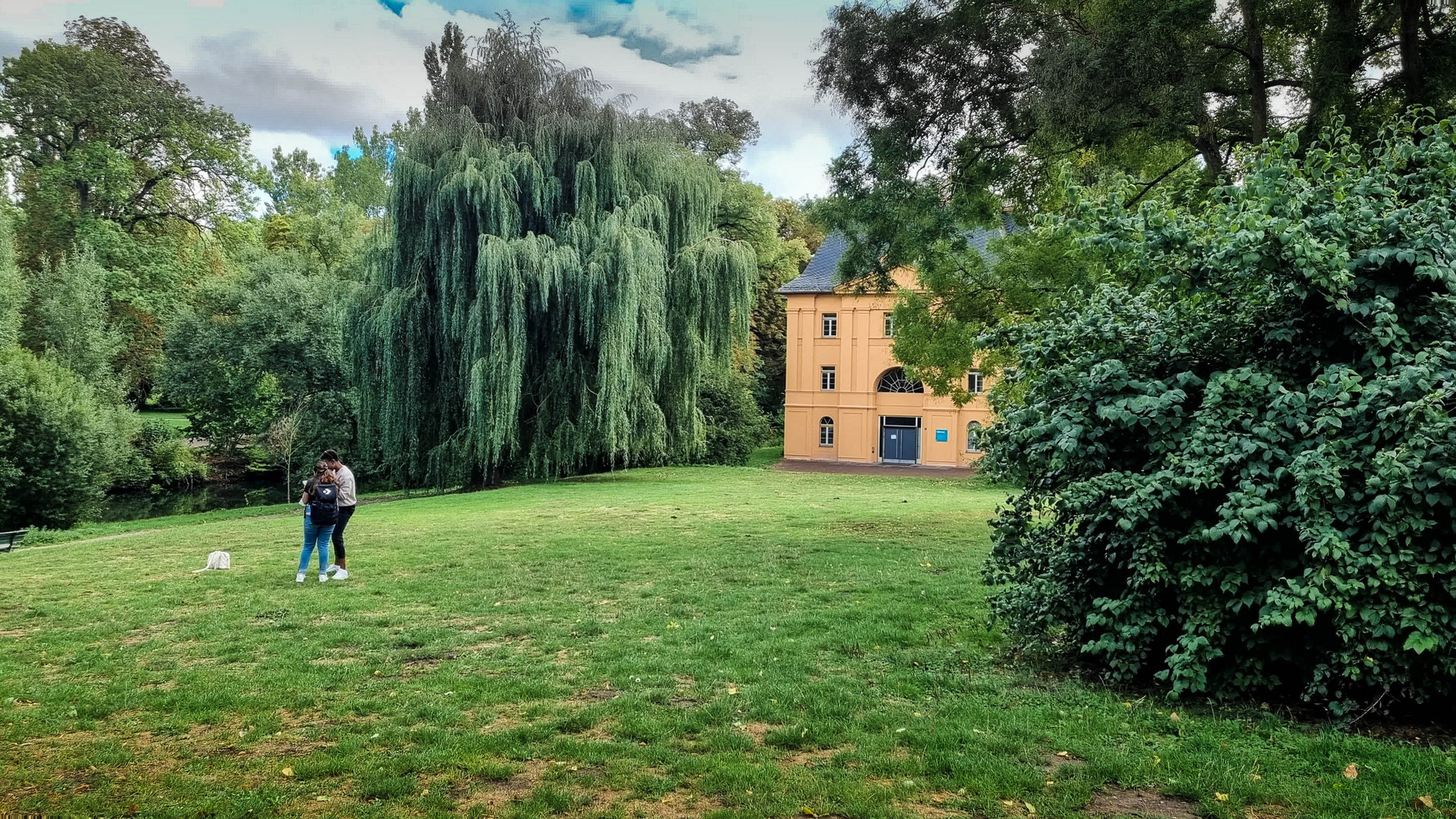 Studenten im Goethepark