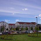 Studentenwohnheime auf dem Campus der Linnéuniversität in Växjö