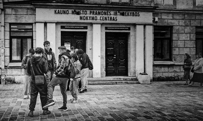 Students, Waiting for an Education