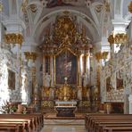 Studienkirche Mariä Himmelfahrt Blick in den Chor