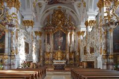 Studienkirche Mariä Himmelfahrt Blick in den Chor