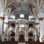 Studienkirche Mariä Himmelfahrt Blick zur Orgel