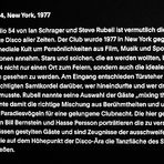 Studio 54 New York 1977 - Textblock