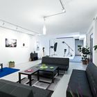 Studio A und Lounge-Bereich