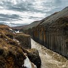 Studlagil Basalt Canyon