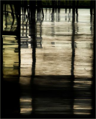 Stühle und Tische……