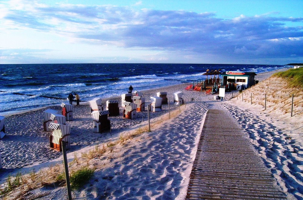 stürmisch kalter Ostseeurlaub