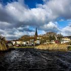 stürmisch war es am Stadtteich