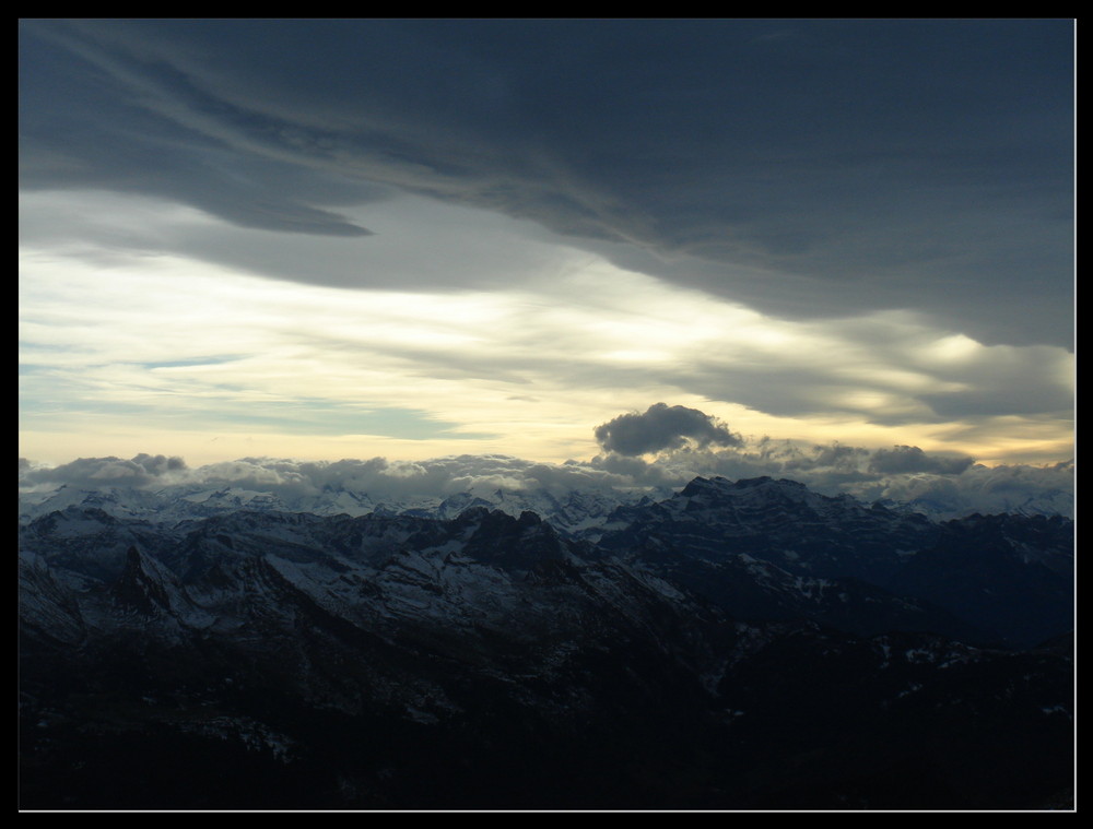 Stürmische Aussicht