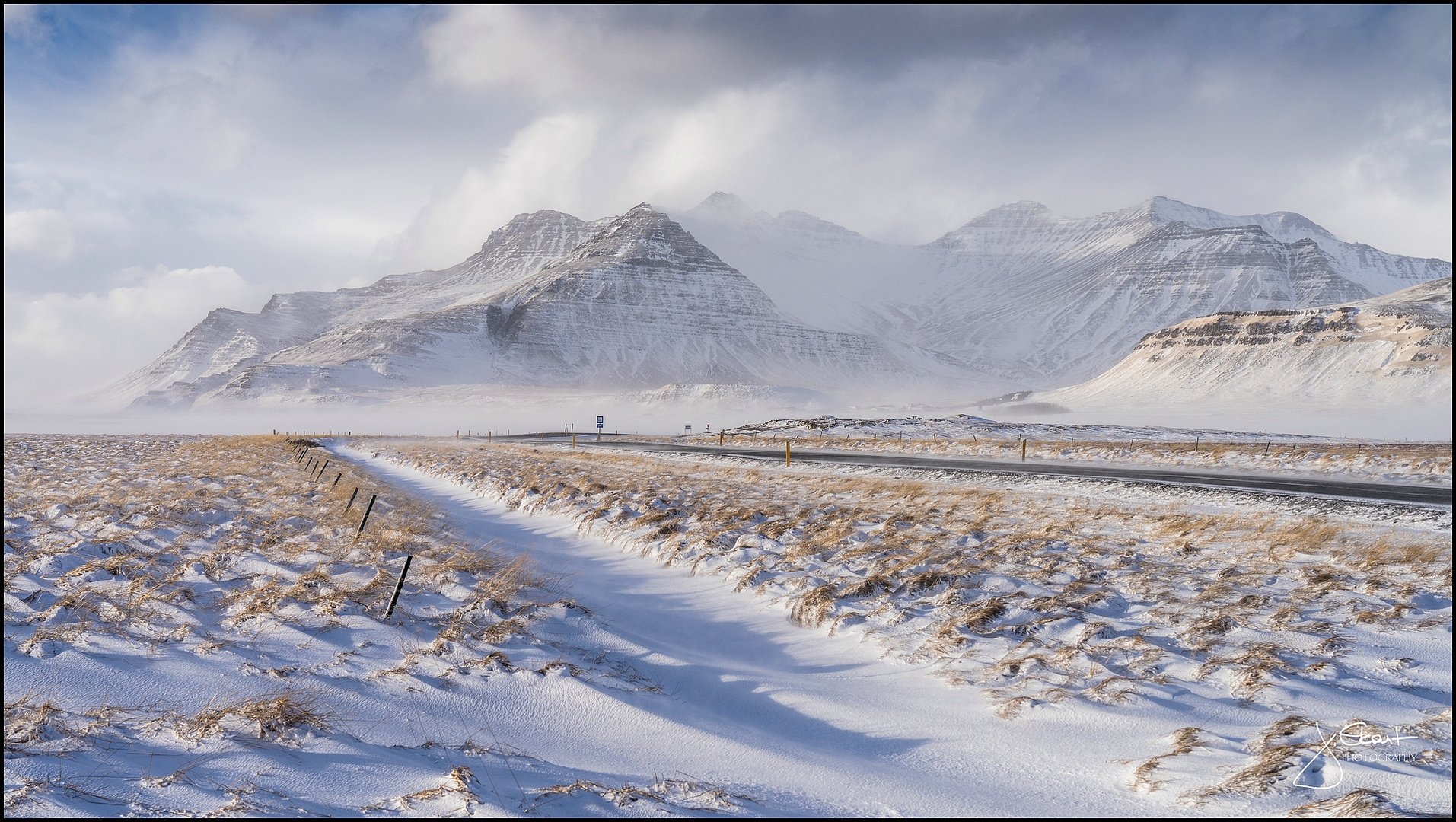 Stürmische Begrüssung auf Snæfellsnes