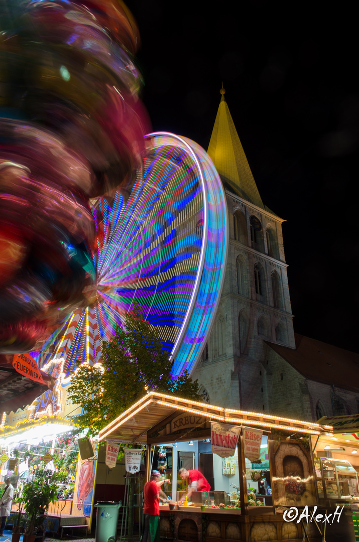 Stürmische Kirmes