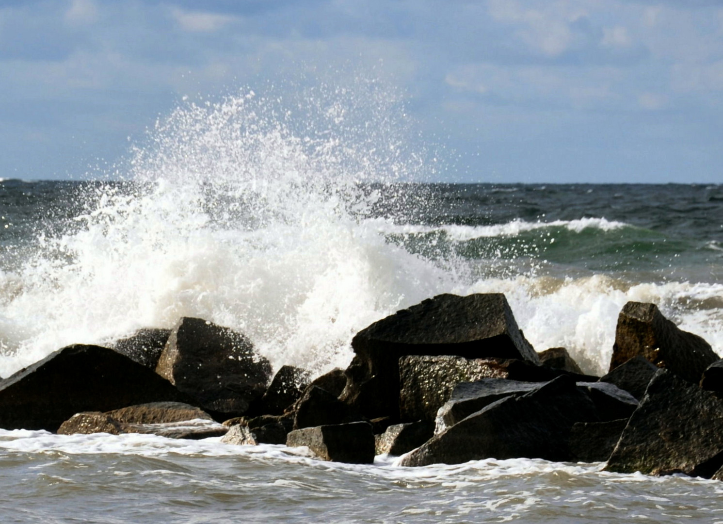 Stürmische Ostsee