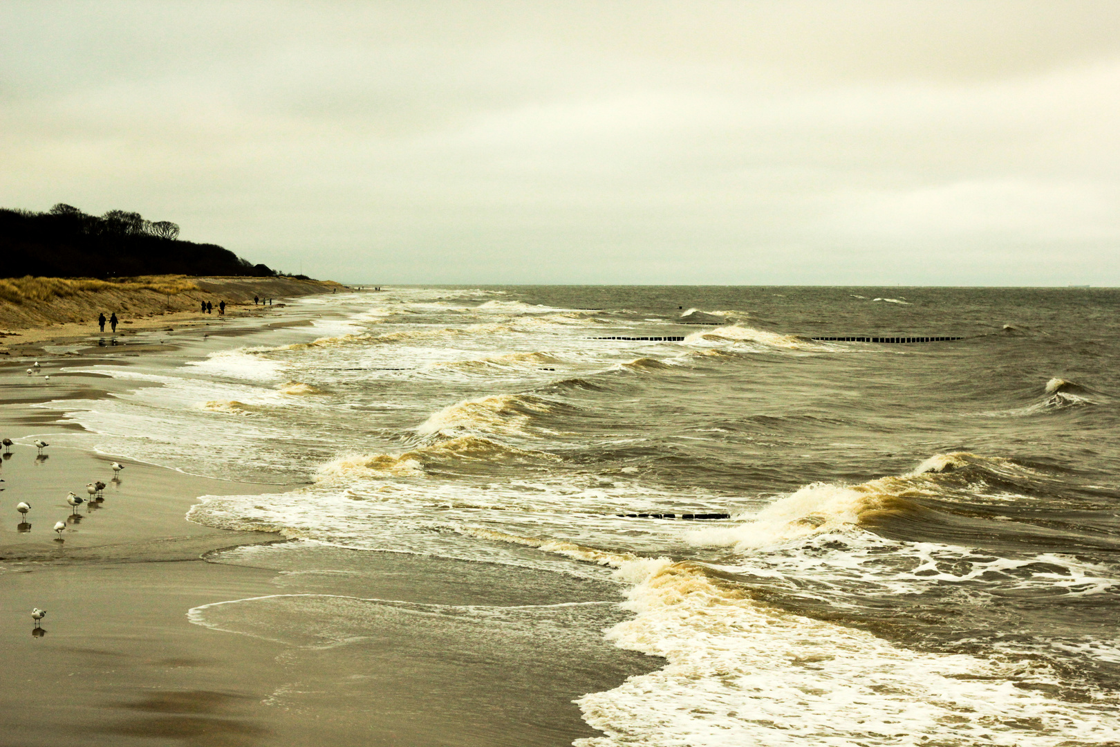 stürmische ostsee