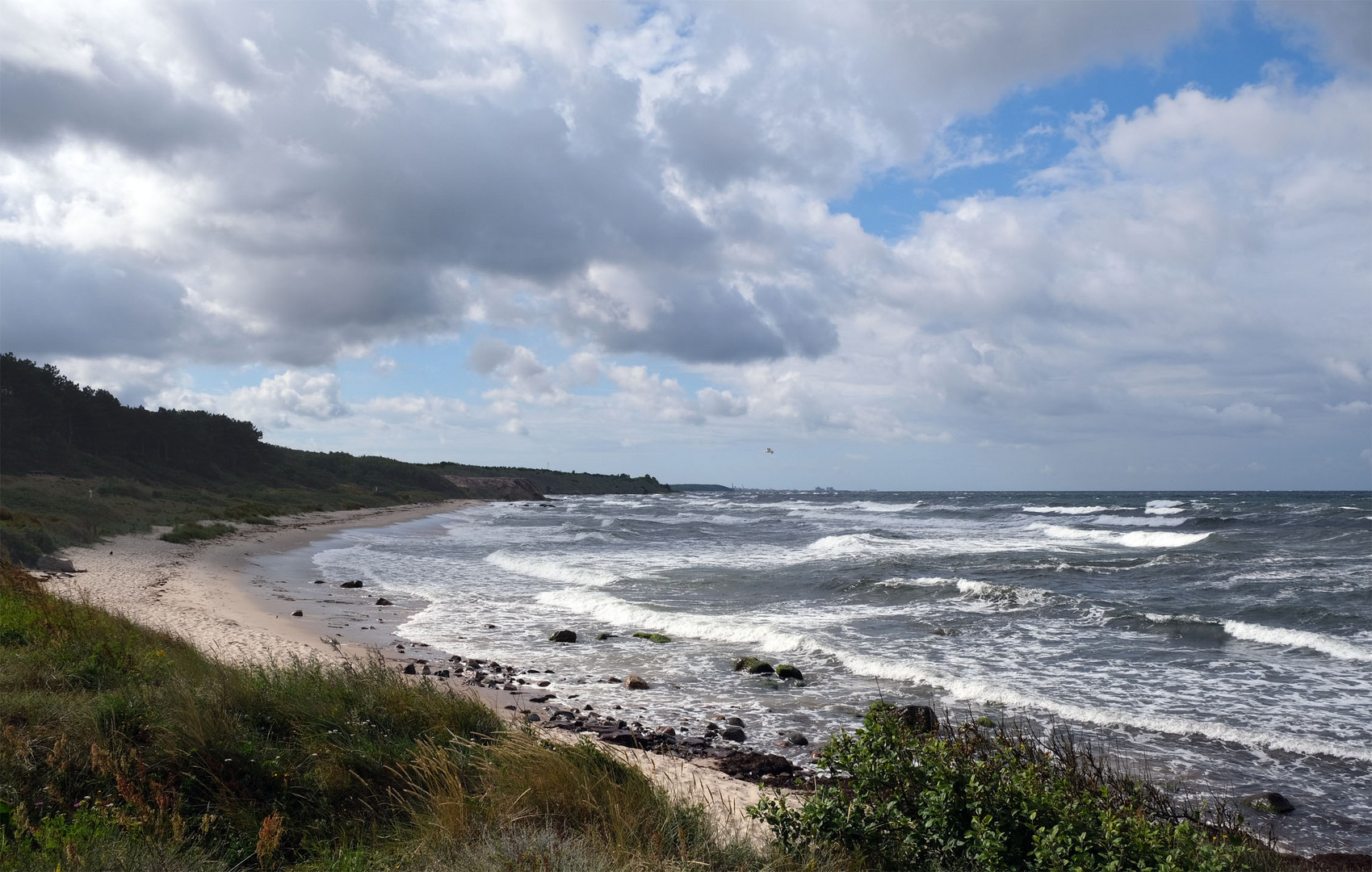 Stürmische Ostsee