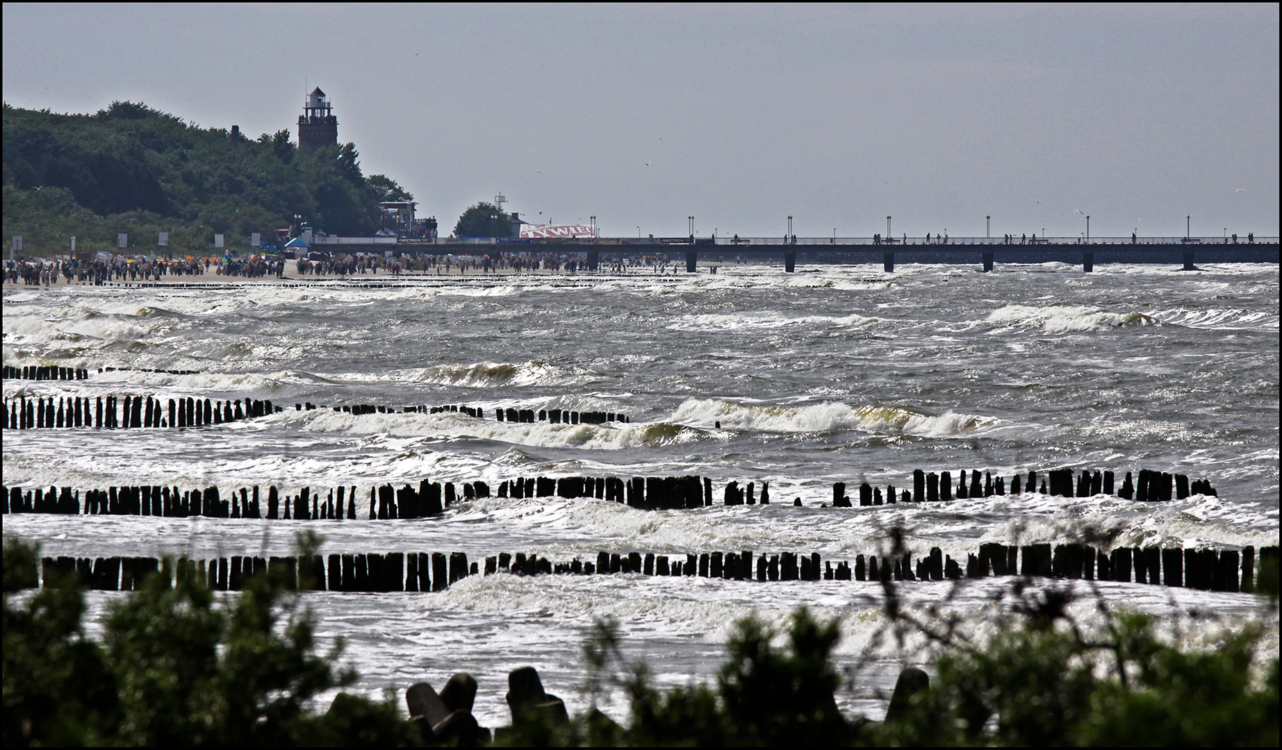 Stürmische Ostsee