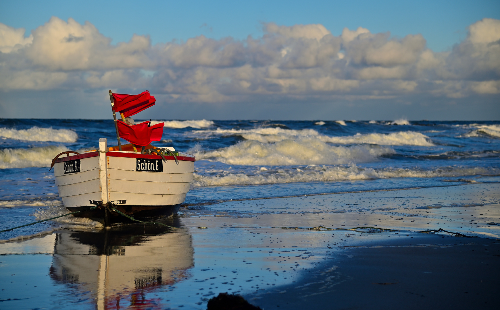 Stürmische Ostsee