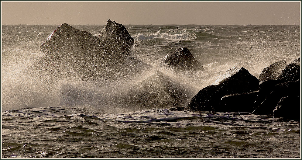 stürmische Ostsee ... (Fischland /Darß)