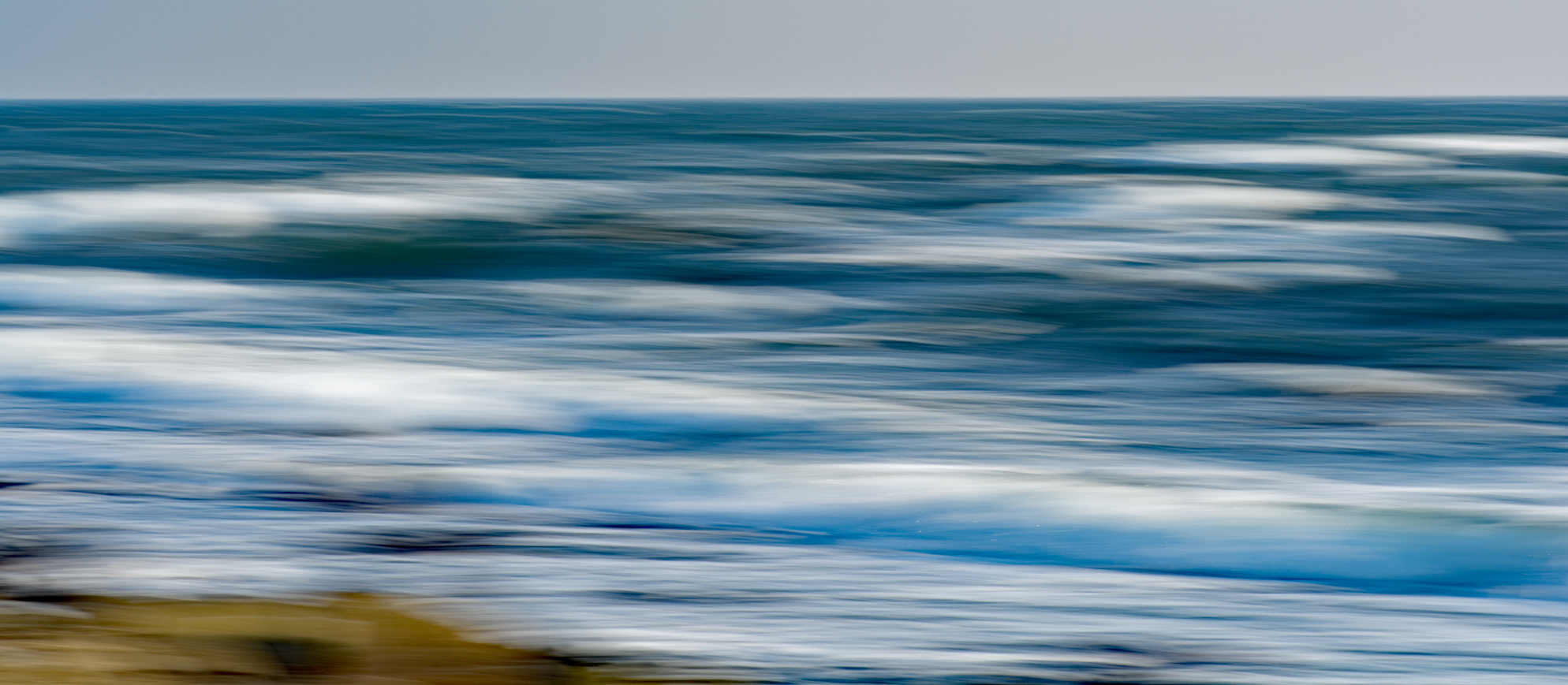 Stuermische Ostsee im Winter