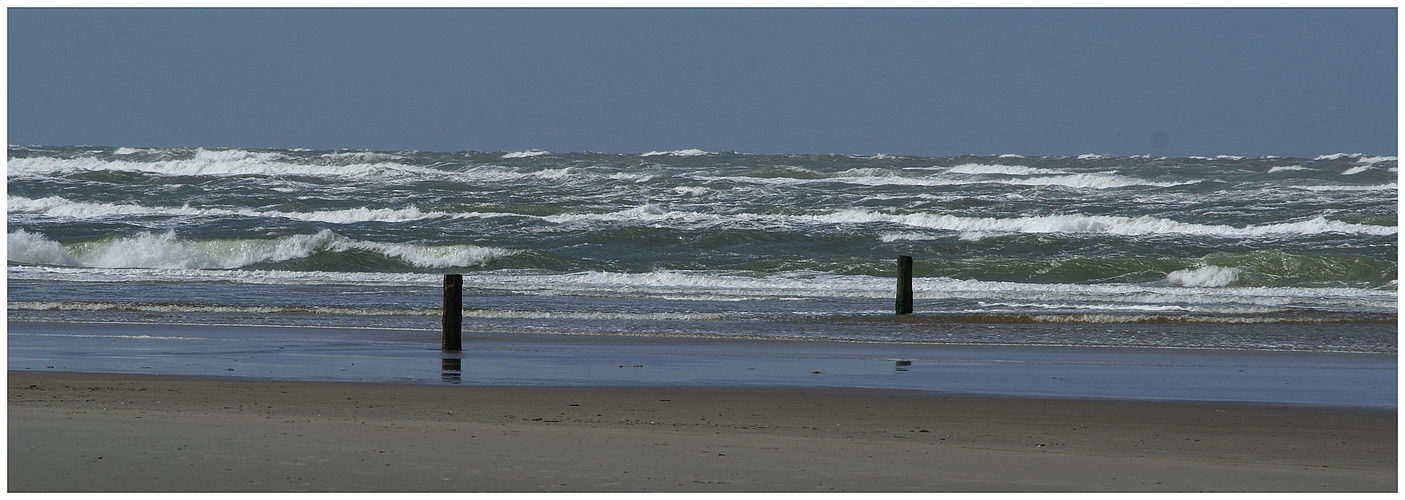 Stürmische See am Vejers Strand