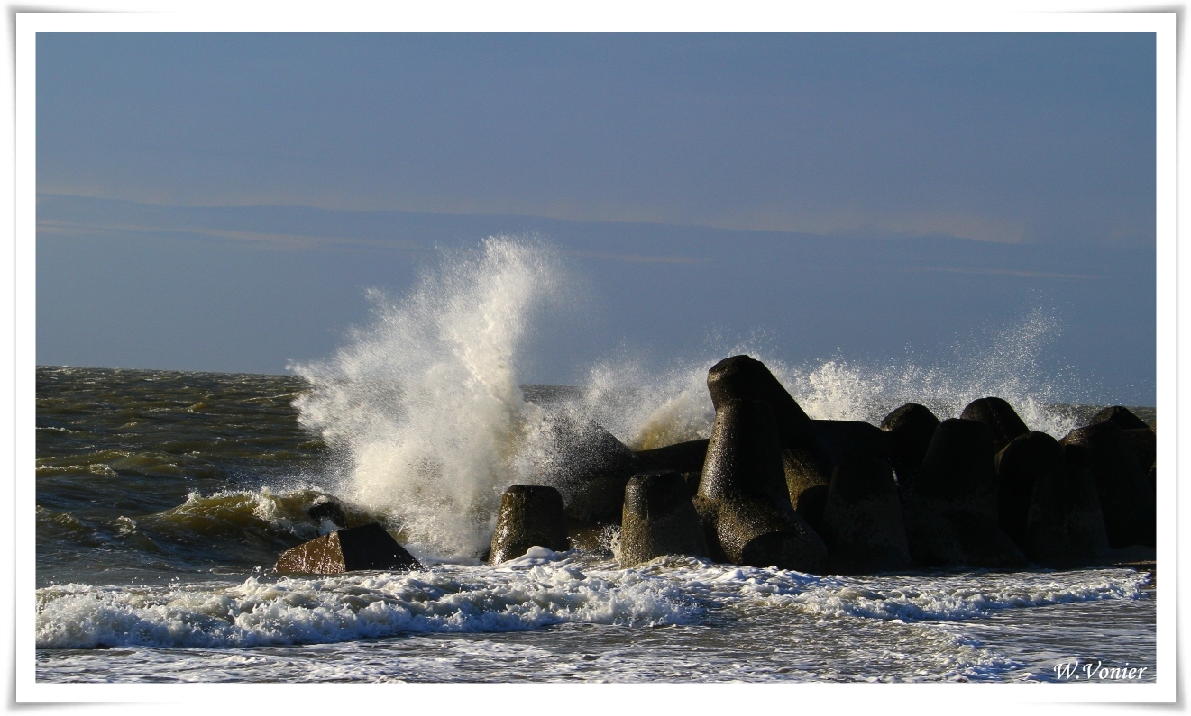 Stürmische See bei Hörnum-Sylt