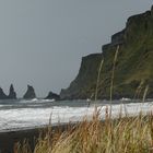 Stürmische See bei Vik í Mýrdal