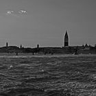 stürmische See in Venedig