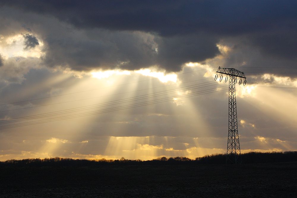 stürmischer abend