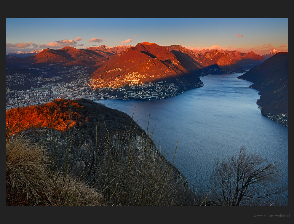 Stürmischer Abend im Tessin