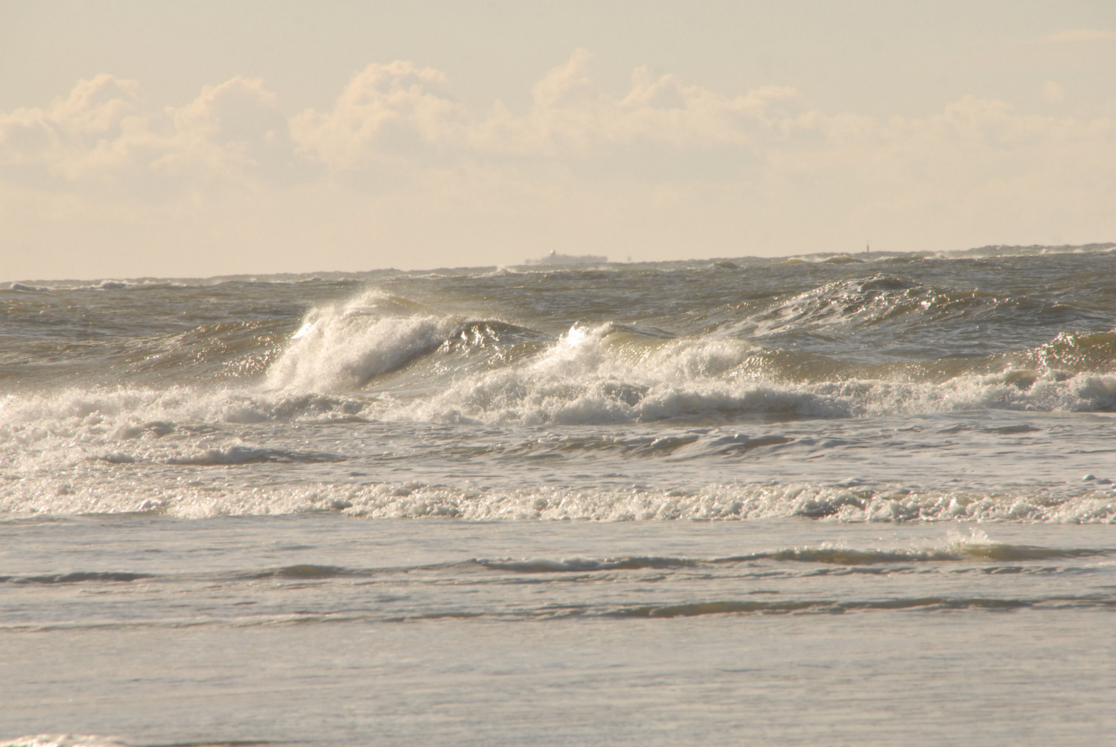 Stürmischer Herbst an der Nordsee