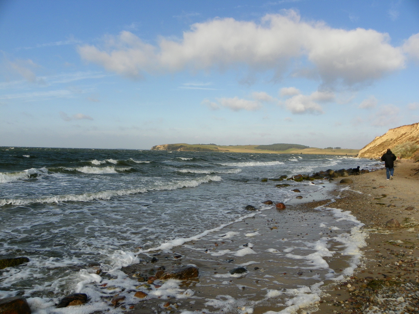 Stürmischer Herbst in Klein Zicker / Mönchgut - Insel Rügen