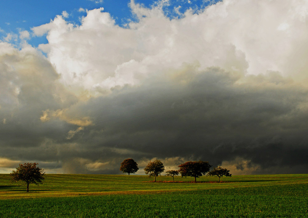 Stürmischer Himmel IV