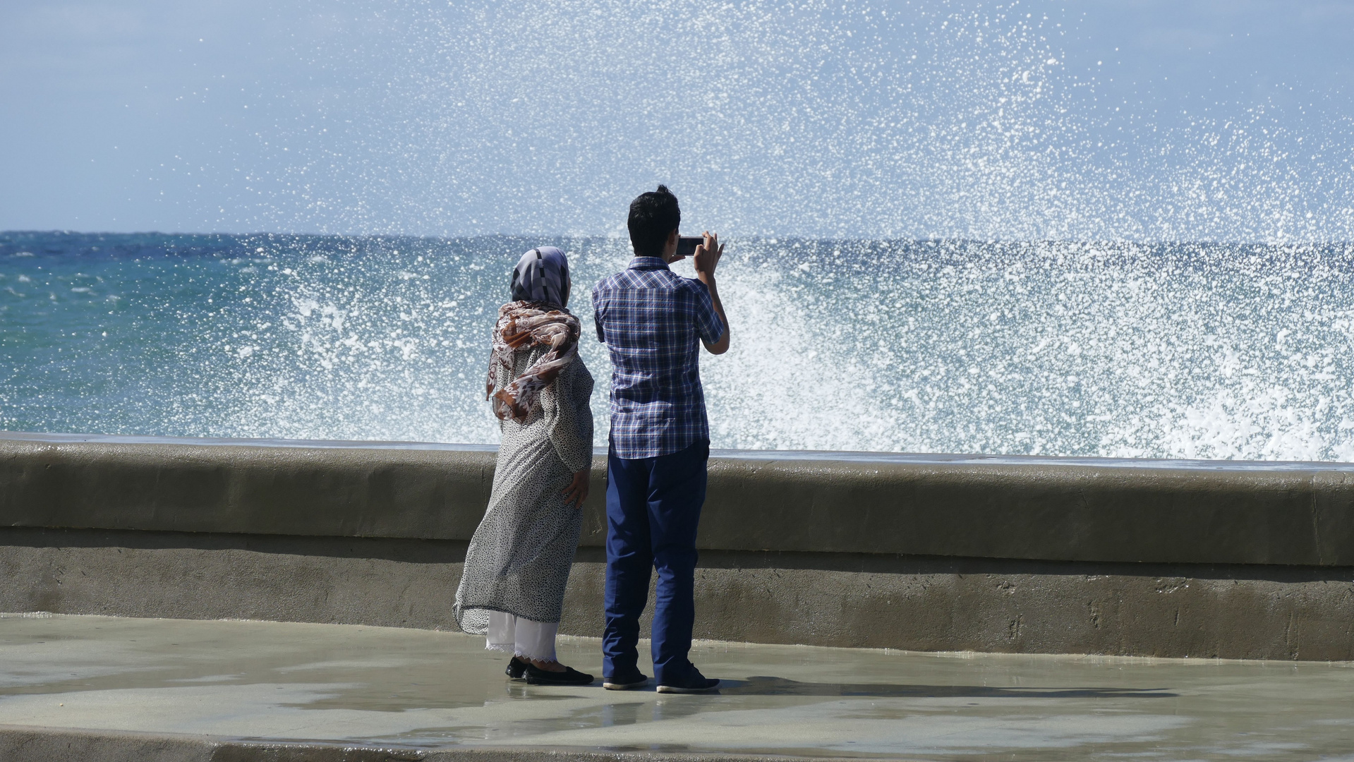 stürmischer Malecon