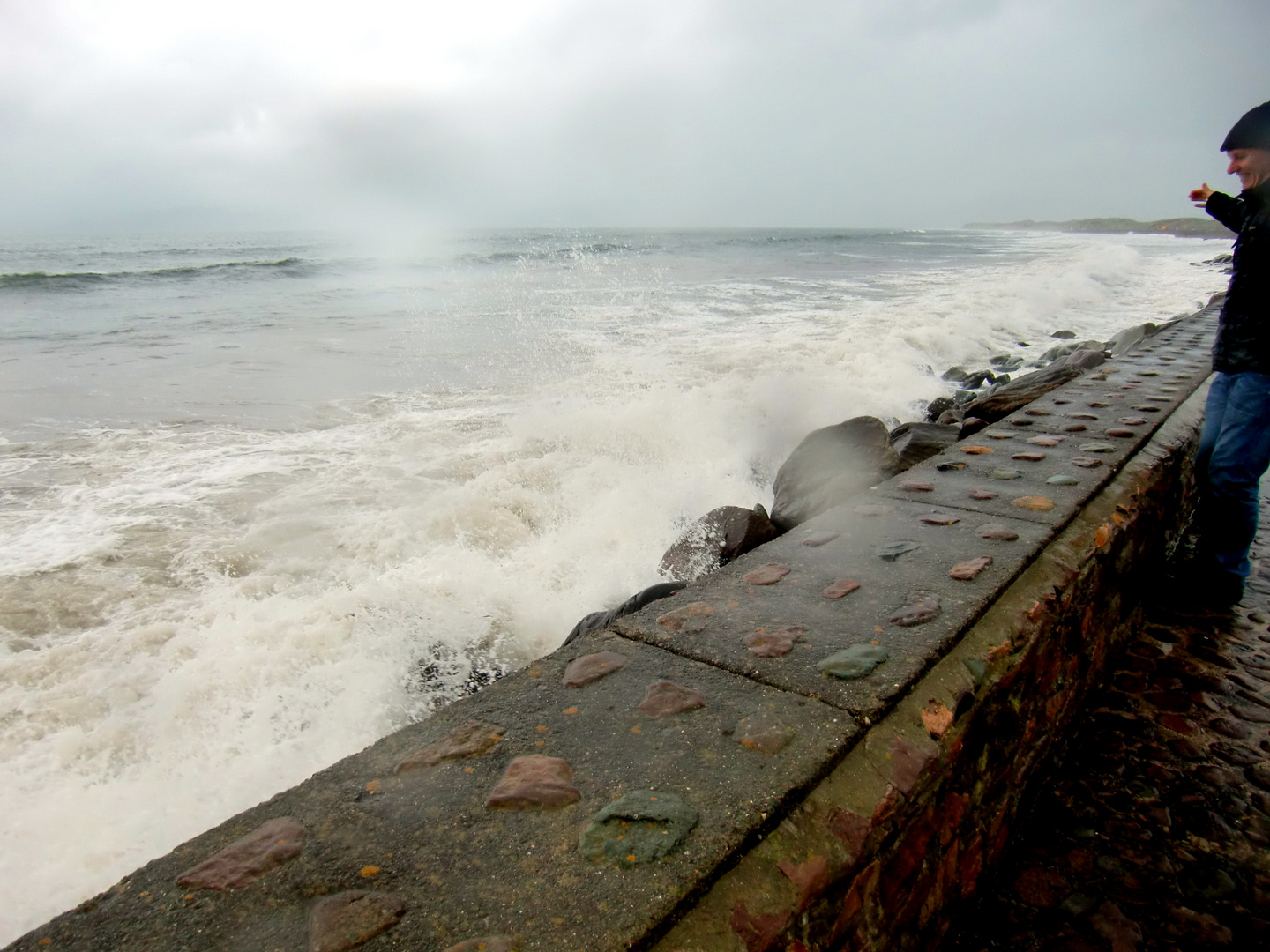 Stürmischer Tag in Rossbeigh